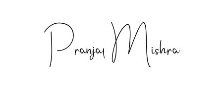 Make your name Pranjal Mishra memorable on every contract using Andilay-7BmLP autograph style. Instant transparent background export available. Pranjal Mishra signature style 4 images and pictures png