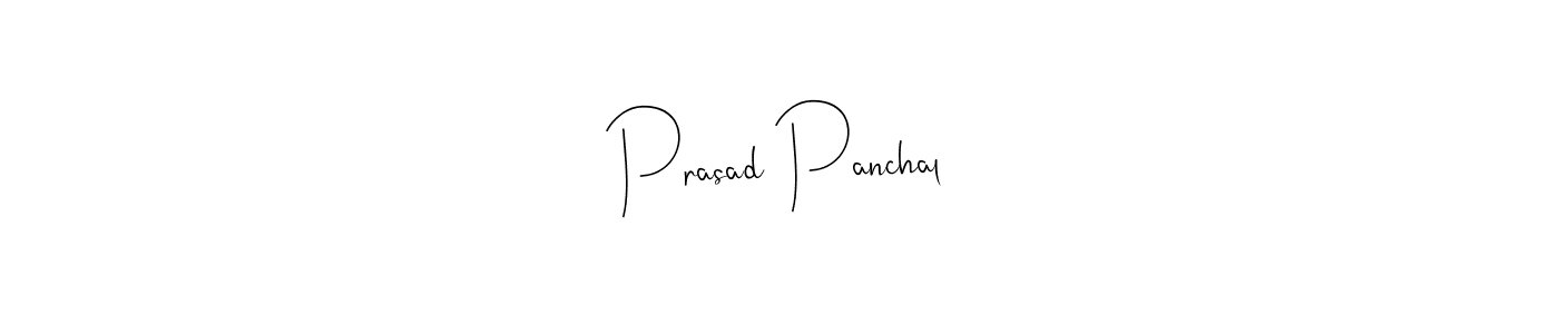 Design your own signature with our free online signature maker. With this signature software, you can create a handwritten (Andilay-7BmLP) signature for name Prasad Panchal. Prasad Panchal signature style 4 images and pictures png