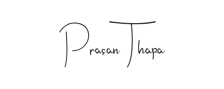 Get an exclusive digital autograph for Prasan Thapa. The Andilay-7BmLP typeface captures the charm of real penmanship on paper. Prasan Thapa signature style 4 images and pictures png