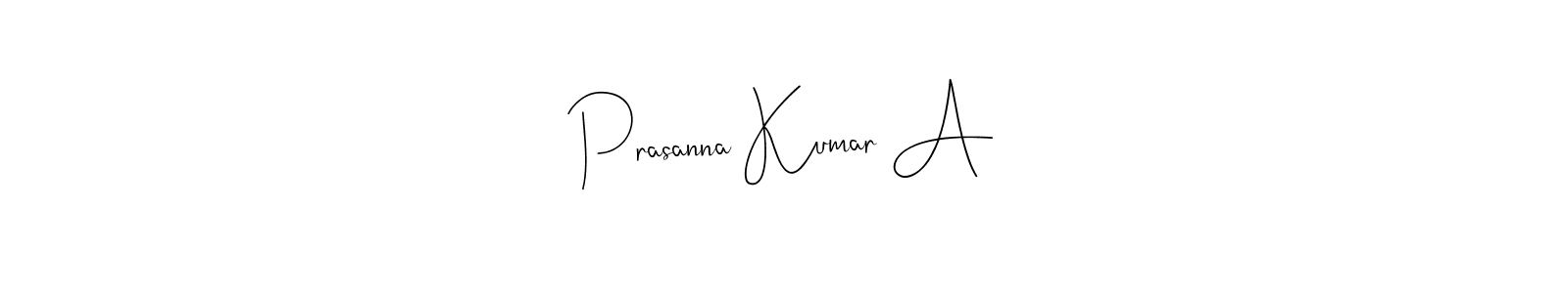 How to Draw Prasanna Kumar A signature style? Andilay-7BmLP is a latest design signature styles for name Prasanna Kumar A. Prasanna Kumar A signature style 4 images and pictures png