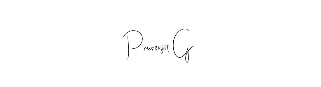 Also You can easily find your signature by using the search form. We will create Prasenjit G name handwritten signature images for you free of cost using Andilay-7BmLP sign style. Prasenjit G signature style 4 images and pictures png