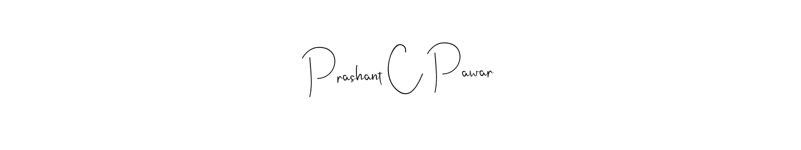 How to make Prashant C Pawar signature? Andilay-7BmLP is a professional autograph style. Create handwritten signature for Prashant C Pawar name. Prashant C Pawar signature style 4 images and pictures png