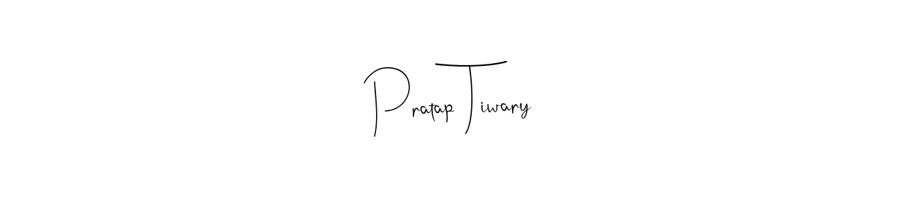 if you are searching for the best signature style for your name Pratap Tiwary. so please give up your signature search. here we have designed multiple signature styles  using Andilay-7BmLP. Pratap Tiwary signature style 4 images and pictures png