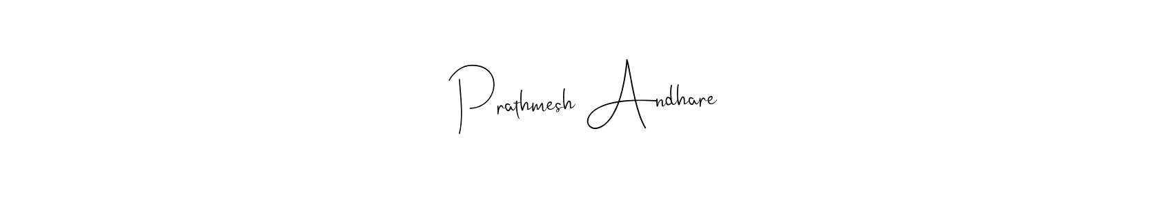 Create a beautiful signature design for name Prathmesh Andhare. With this signature (Andilay-7BmLP) fonts, you can make a handwritten signature for free. Prathmesh Andhare signature style 4 images and pictures png