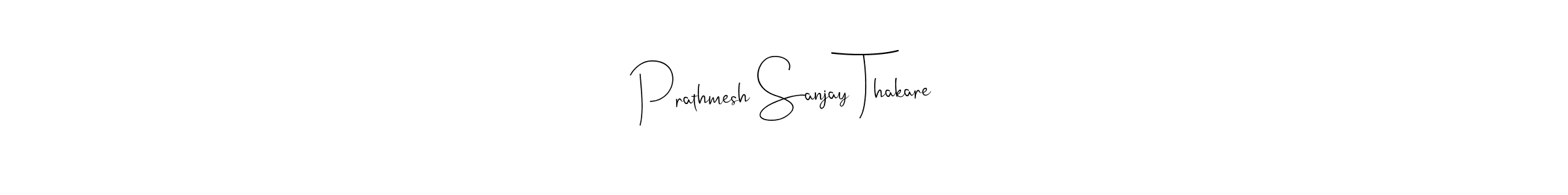 The best way (Andilay-7BmLP) to make a short signature is to pick only two or three words in your name. The name Prathmesh Sanjay Thakare include a total of six letters. For converting this name. Prathmesh Sanjay Thakare signature style 4 images and pictures png