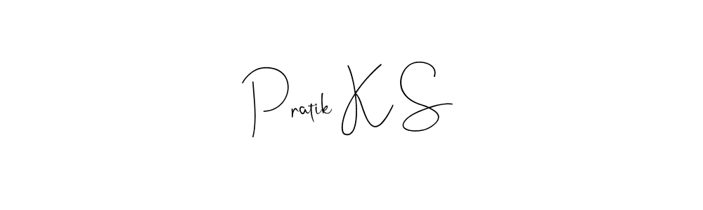 Make a beautiful signature design for name Pratik K S. Use this online signature maker to create a handwritten signature for free. Pratik K S signature style 4 images and pictures png