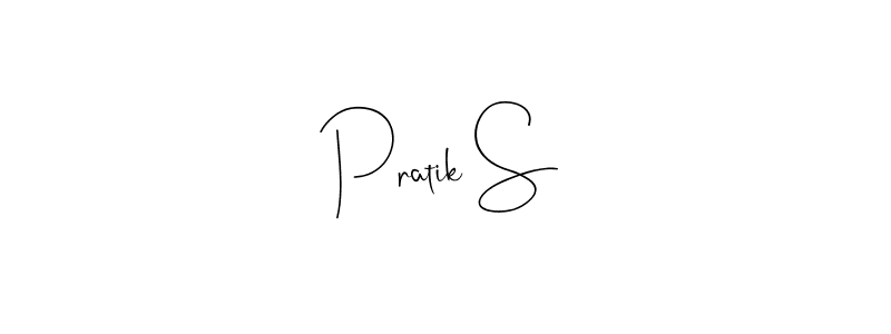 Make a beautiful signature design for name Pratik S. Use this online signature maker to create a handwritten signature for free. Pratik S signature style 4 images and pictures png