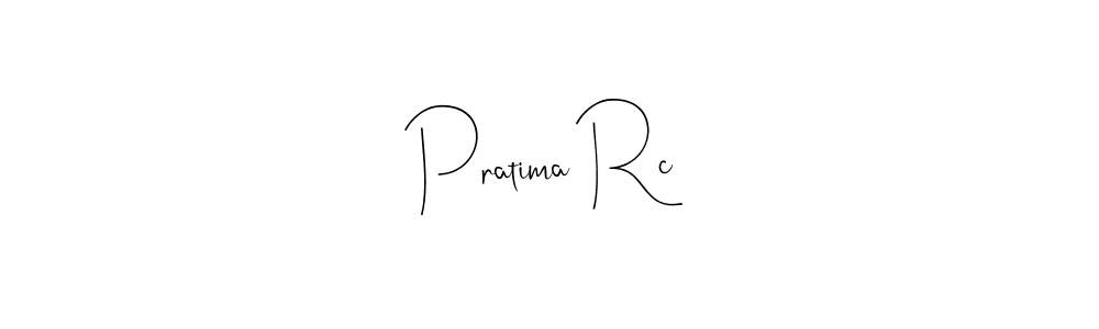 Make a beautiful signature design for name Pratima Rc. Use this online signature maker to create a handwritten signature for free. Pratima Rc signature style 4 images and pictures png