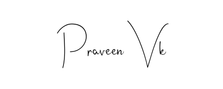 Discover the perfect balance of readability and style for Praveen Vk with Andilay-7BmLP font. Create your dream signature today. Praveen Vk signature style 4 images and pictures png