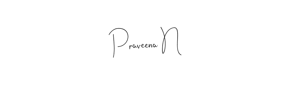 Also You can easily find your signature by using the search form. We will create Praveena N name handwritten signature images for you free of cost using Andilay-7BmLP sign style. Praveena N signature style 4 images and pictures png