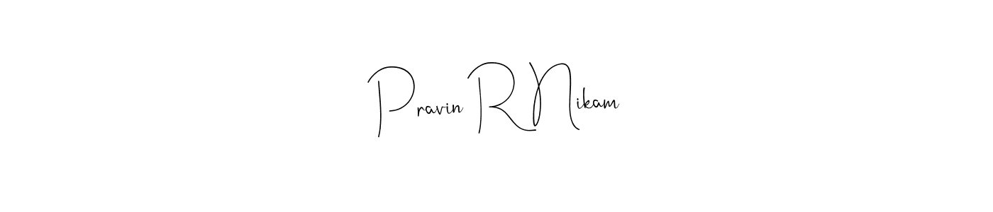 Similarly Andilay-7BmLP is the best handwritten signature design. Signature creator online .You can use it as an online autograph creator for name Pravin R Nikam. Pravin R Nikam signature style 4 images and pictures png