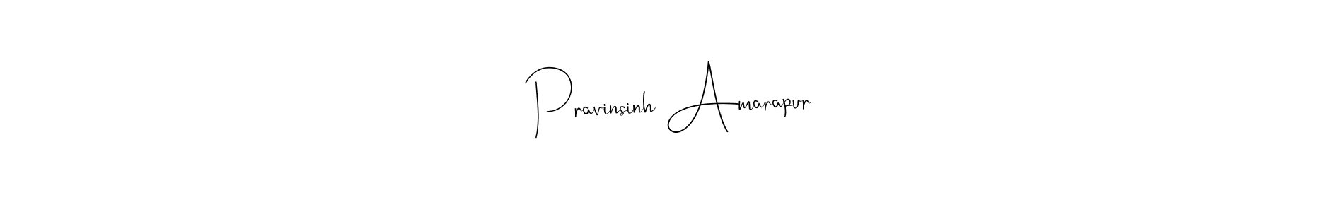 Also You can easily find your signature by using the search form. We will create Pravinsinh Amarapur name handwritten signature images for you free of cost using Andilay-7BmLP sign style. Pravinsinh Amarapur signature style 4 images and pictures png