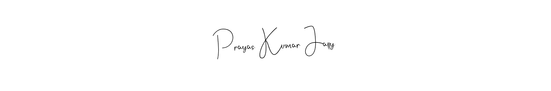 Prayas Kumar Jally stylish signature style. Best Handwritten Sign (Andilay-7BmLP) for my name. Handwritten Signature Collection Ideas for my name Prayas Kumar Jally. Prayas Kumar Jally signature style 4 images and pictures png