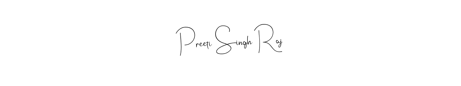 Also You can easily find your signature by using the search form. We will create Preeti Singh Raj name handwritten signature images for you free of cost using Andilay-7BmLP sign style. Preeti Singh Raj signature style 4 images and pictures png