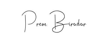 Explore multiple handwriting variations for Prem Biradar including this stunning Andilay-7BmLP design. Free to use across all platforms. Prem Biradar signature style 4 images and pictures png
