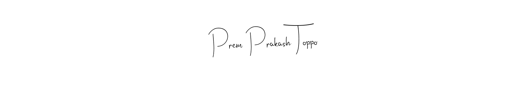 You can use this online signature creator to create a handwritten signature for the name Prem Prakash Toppo. This is the best online autograph maker. Prem Prakash Toppo signature style 4 images and pictures png