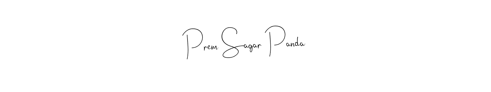 Create a beautiful signature design for name Prem Sagar Panda. With this signature (Andilay-7BmLP) fonts, you can make a handwritten signature for free. Prem Sagar Panda signature style 4 images and pictures png