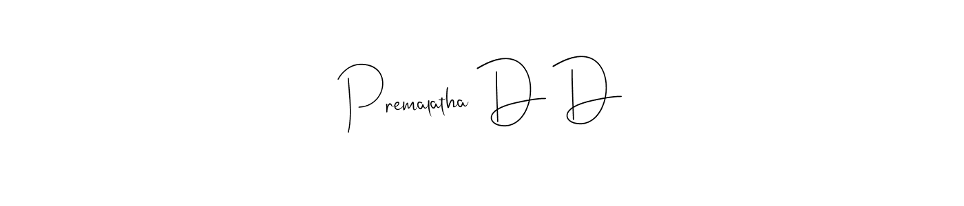You can use this online signature creator to create a handwritten signature for the name Premalatha D D. This is the best online autograph maker. Premalatha D D signature style 4 images and pictures png
