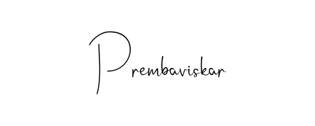 Get an exclusive digital autograph for Prembaviskar. The Andilay-7BmLP typeface captures the charm of real penmanship on paper. Prembaviskar signature style 4 images and pictures png