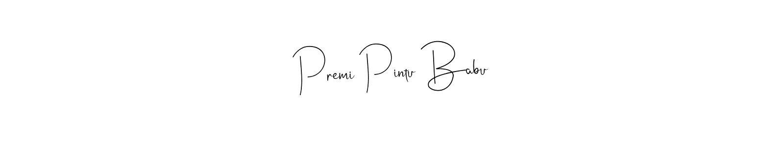Use a signature maker to create a handwritten signature online. With this signature software, you can design (Andilay-7BmLP) your own signature for name Premi Pintu Babu. Premi Pintu Babu signature style 4 images and pictures png