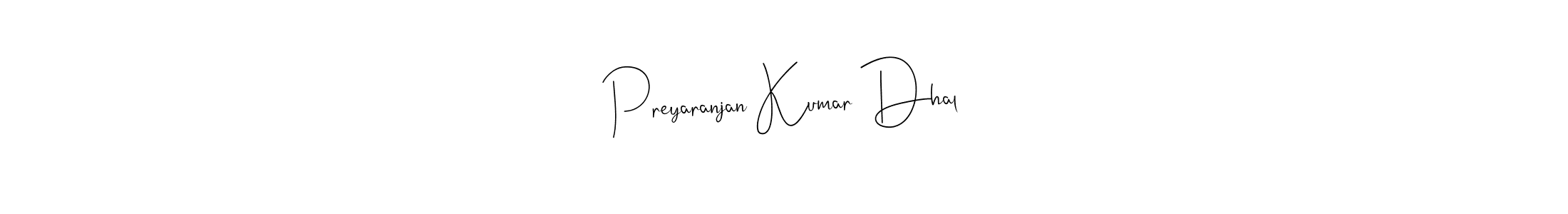 Also You can easily find your signature by using the search form. We will create Preyaranjan Kumar Dhal name handwritten signature images for you free of cost using Andilay-7BmLP sign style. Preyaranjan Kumar Dhal signature style 4 images and pictures png