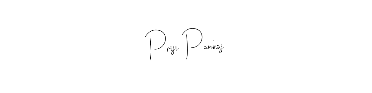 See photos of Priji Pankaj official signature by Spectra . Check more albums & portfolios. Read reviews & check more about Andilay-7BmLP font. Priji Pankaj signature style 4 images and pictures png