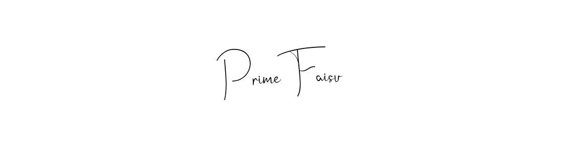 Use a signature maker to create a handwritten signature online. With this signature software, you can design (Andilay-7BmLP) your own signature for name Prime Faisu. Prime Faisu signature style 4 images and pictures png