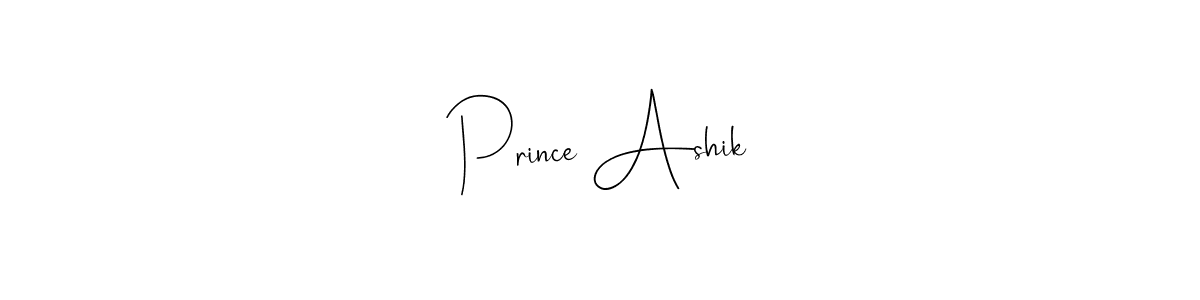 Make a beautiful signature design for name Prince Ashik. With this signature (Andilay-7BmLP) style, you can create a handwritten signature for free. Prince Ashik signature style 4 images and pictures png