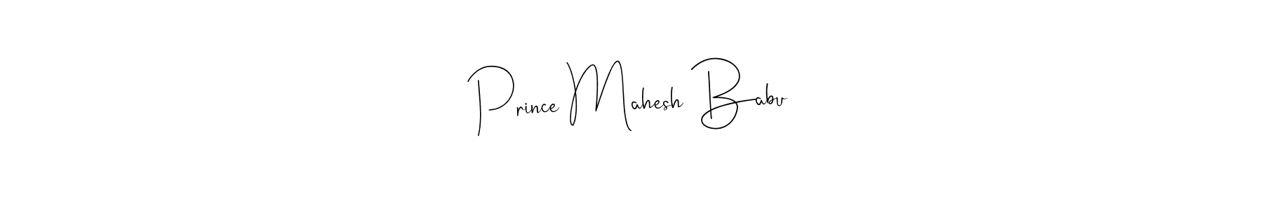 Make a beautiful signature design for name Prince Mahesh Babu. Use this online signature maker to create a handwritten signature for free. Prince Mahesh Babu signature style 4 images and pictures png