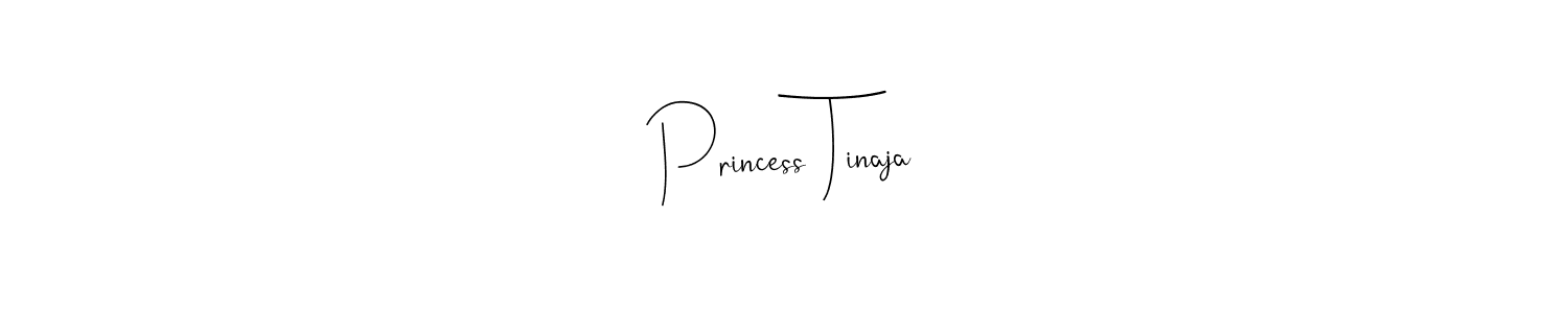 The best way (Andilay-7BmLP) to make a short signature is to pick only two or three words in your name. The name Princess Tinaja include a total of six letters. For converting this name. Princess Tinaja signature style 4 images and pictures png