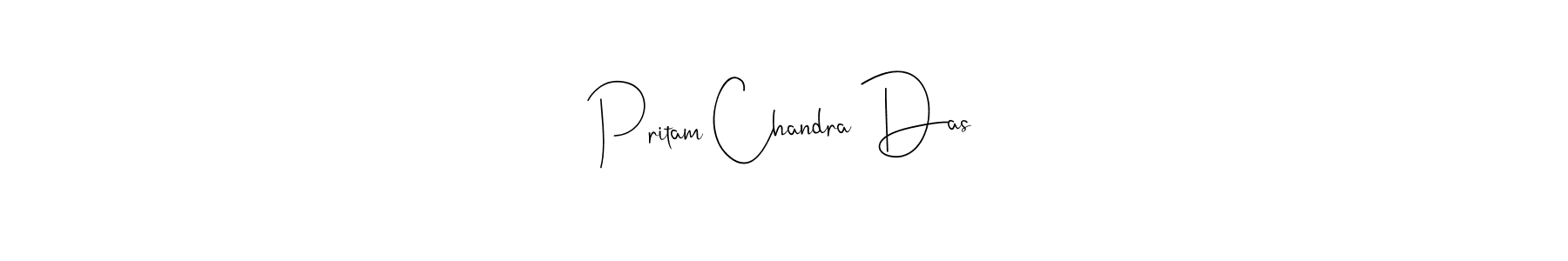 Pritam Chandra Das stylish signature style. Best Handwritten Sign (Andilay-7BmLP) for my name. Handwritten Signature Collection Ideas for my name Pritam Chandra Das. Pritam Chandra Das signature style 4 images and pictures png