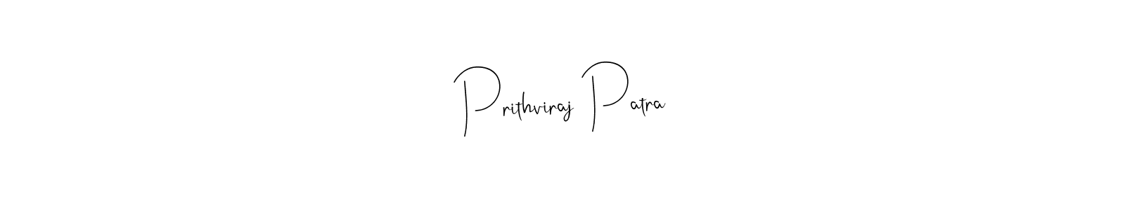 How to make Prithviraj Patra signature? Andilay-7BmLP is a professional autograph style. Create handwritten signature for Prithviraj Patra name. Prithviraj Patra signature style 4 images and pictures png