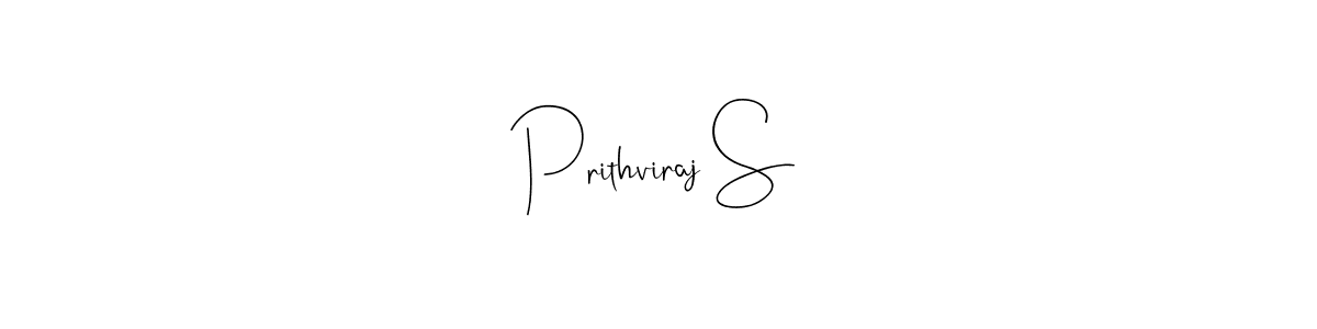 The best way (Andilay-7BmLP) to make a short signature is to pick only two or three words in your name. The name Prithviraj S include a total of six letters. For converting this name. Prithviraj S signature style 4 images and pictures png