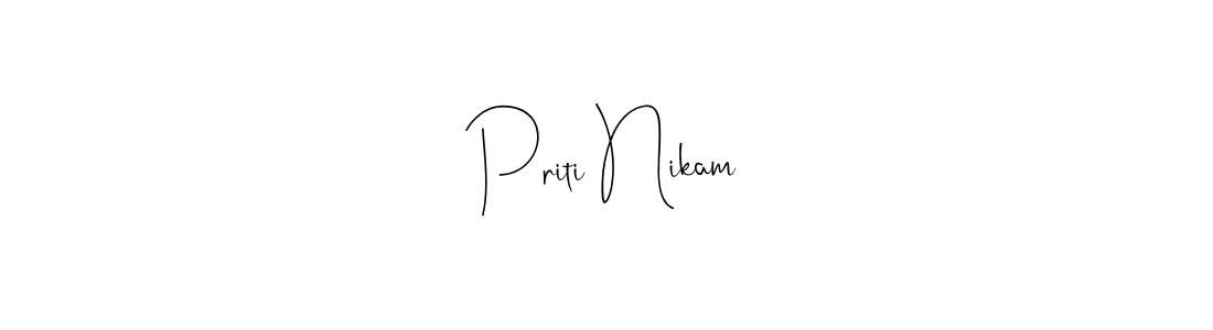Check out images of Autograph of Priti Nikam name. Actor Priti Nikam Signature Style. Andilay-7BmLP is a professional sign style online. Priti Nikam signature style 4 images and pictures png
