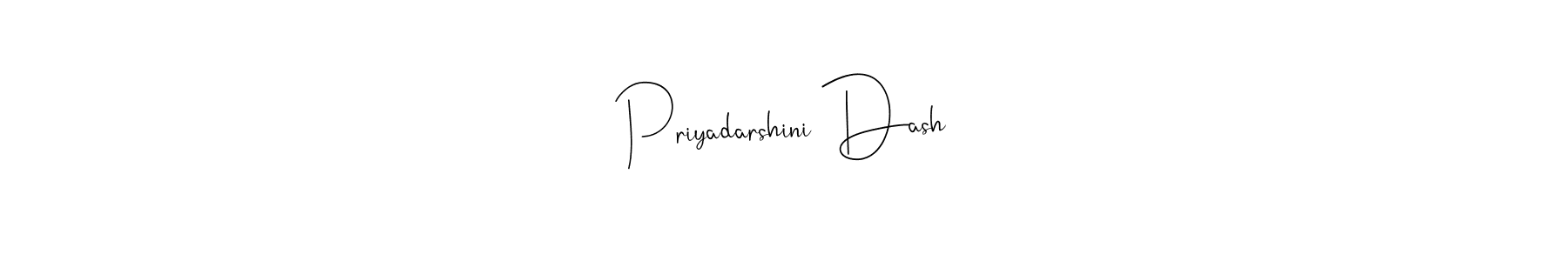 Priyadarshini Dash stylish signature style. Best Handwritten Sign (Andilay-7BmLP) for my name. Handwritten Signature Collection Ideas for my name Priyadarshini Dash. Priyadarshini Dash signature style 4 images and pictures png