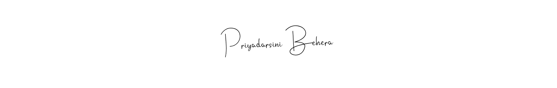 It looks lik you need a new signature style for name Priyadarsini Behera. Design unique handwritten (Andilay-7BmLP) signature with our free signature maker in just a few clicks. Priyadarsini Behera signature style 4 images and pictures png