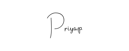 A sleek calligraphic signature for name Priyalp utilizing Andilay-7BmLP styling. Great for adding personal signatures to photos and art. Priyalp signature style 4 images and pictures png