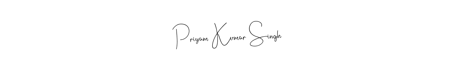 if you are searching for the best signature style for your name Priyam Kumar Singh. so please give up your signature search. here we have designed multiple signature styles  using Andilay-7BmLP. Priyam Kumar Singh signature style 4 images and pictures png