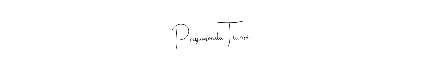 Use a signature maker to create a handwritten signature online. With this signature software, you can design (Andilay-7BmLP) your own signature for name Priyambada Tiwari. Priyambada Tiwari signature style 4 images and pictures png