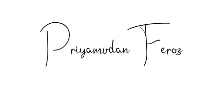 How to make Priyamudan Feroz signature? Andilay-7BmLP is a professional autograph style. Create handwritten signature for Priyamudan Feroz name. Priyamudan Feroz signature style 4 images and pictures png