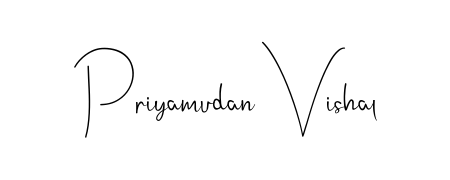 Create a beautiful signature design for name Priyamudan Vishal. With this signature (Andilay-7BmLP) fonts, you can make a handwritten signature for free. Priyamudan Vishal signature style 4 images and pictures png
