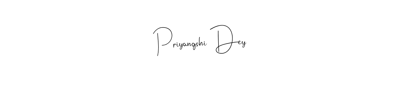 You can use this online signature creator to create a handwritten signature for the name Priyangshi Dey. This is the best online autograph maker. Priyangshi Dey signature style 4 images and pictures png