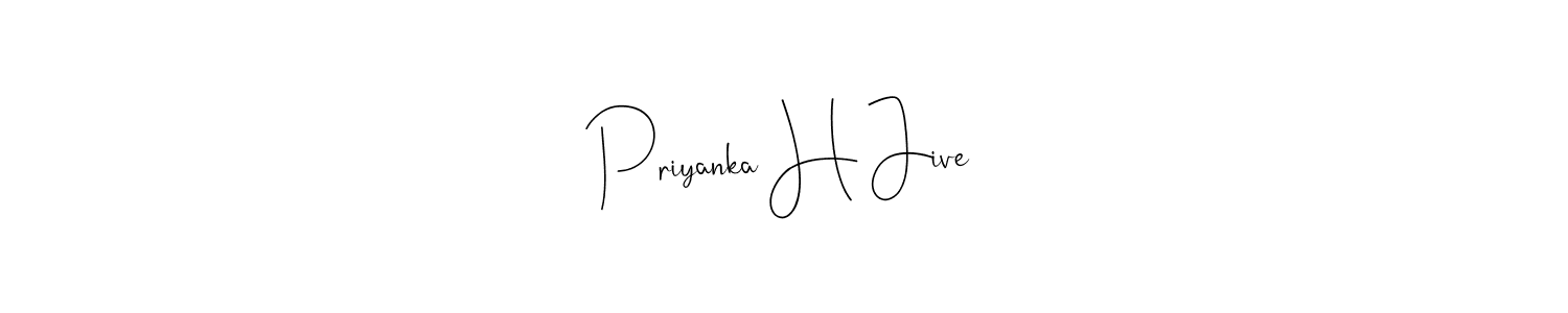 This is the best signature style for the Priyanka H Jive name. Also you like these signature font (Andilay-7BmLP). Mix name signature. Priyanka H Jive signature style 4 images and pictures png