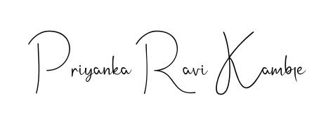 Elevate your brand with a stunning Priyanka Ravi Kamble eSignature. The Andilay-7BmLP style provides a balanced, flowing aesthetic for everyday signing. Priyanka Ravi Kamble signature style 4 images and pictures png