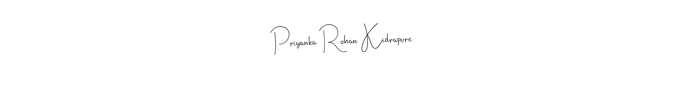 Here are the top 10 professional signature styles for the name Priyanka Rohan Kidrapure. These are the best autograph styles you can use for your name. Priyanka Rohan Kidrapure signature style 4 images and pictures png
