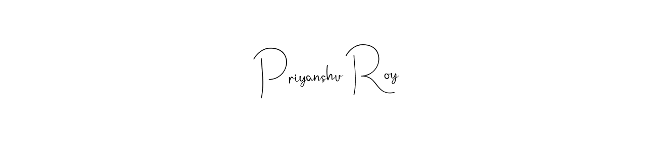 Similarly Andilay-7BmLP is the best handwritten signature design. Signature creator online .You can use it as an online autograph creator for name Priyanshu Roy. Priyanshu Roy signature style 4 images and pictures png
