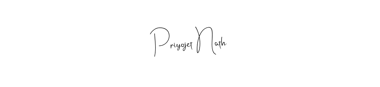 Make a beautiful signature design for name Priyojet Nath. With this signature (Andilay-7BmLP) style, you can create a handwritten signature for free. Priyojet Nath signature style 4 images and pictures png