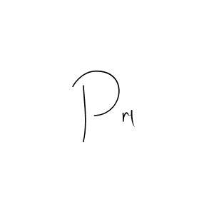The best way (Andilay-7BmLP) to make a short signature is to pick only two or three words in your name. The name Prl include a total of six letters. For converting this name. Prl signature style 4 images and pictures png