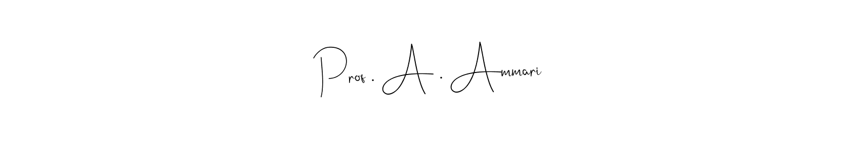 How to Draw Prof . A . Ammari signature style? Andilay-7BmLP is a latest design signature styles for name Prof . A . Ammari. Prof . A . Ammari signature style 4 images and pictures png