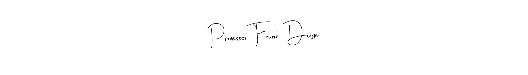 The best way (Andilay-7BmLP) to make a short signature is to pick only two or three words in your name. The name Professor Frank Doyle include a total of six letters. For converting this name. Professor Frank Doyle signature style 4 images and pictures png
